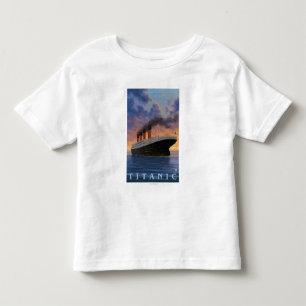 Titanic SceneWhite Star Line Toddler T-Shirt
