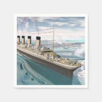 Titanic ship - 3D render