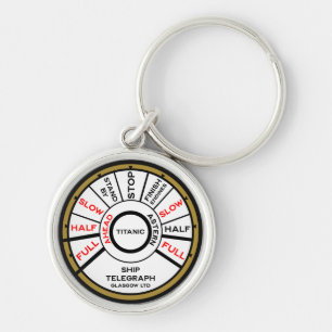 Titanic Ship Speed Key Ring