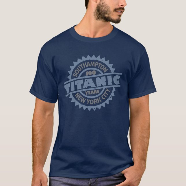 Titanic Sinking 100 Year Anniversary T-Shirt (Front)