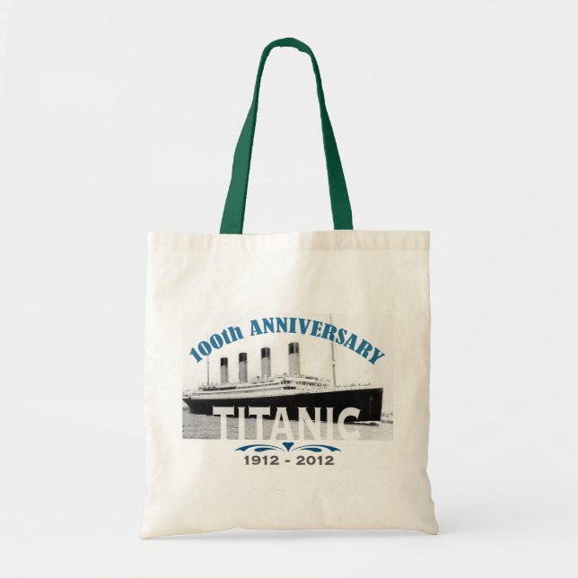 Titanic Sinking 100 Year Anniversary Tote Bag (Front)