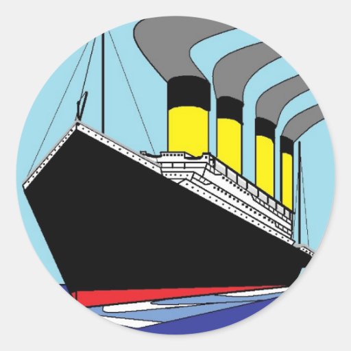 Image of Titanic sticker