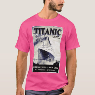 Titanic Vintage poster T-Shirt