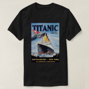 Titanic White Star Line - World's Largest Liner T-Shirt