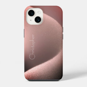 Titanium bronze Stainless Steel Print iphone 15 14 Case