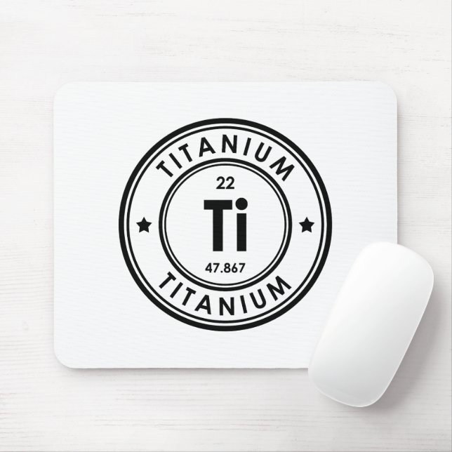 Titanium Element Mouse Pad (With Mouse)