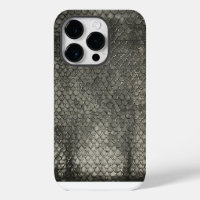 Titanium gold stainless steel snake scale pattern