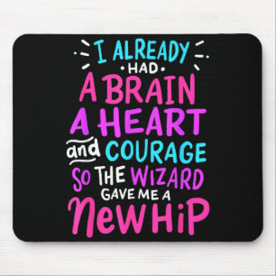 Titanium Hip Replacement Surgery Humor Funny New H Mouse Mat