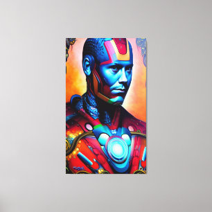 Titanium Man Micheal Sparks Canvas Print