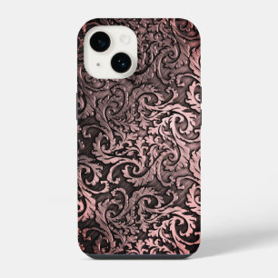 Titanium Polished bronze Radial Metallic iphone 15 14 Case