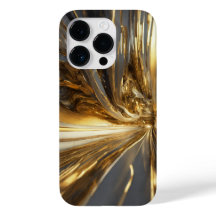 Titanium Silver and Gold Stainless Steel Print