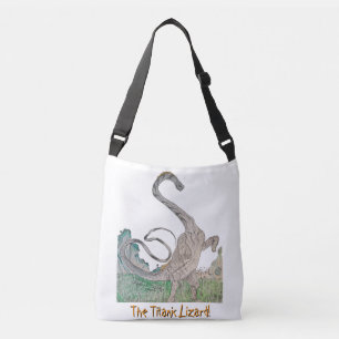 Titanosaurus Crossbody Bag The Titanic Lizard!