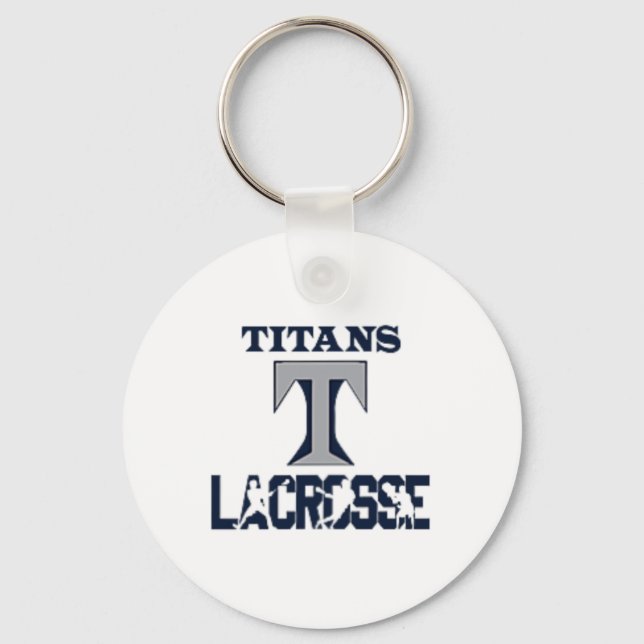 Titans Lacrosse  Key Ring (Front)