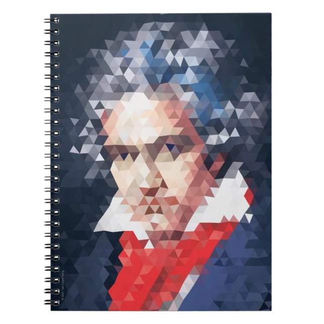 Titans of Music: Beethoven Notebook (Low poly) (Front)