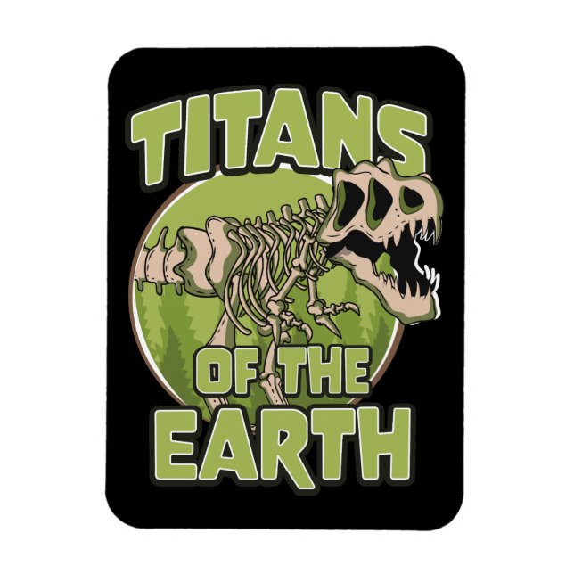 Titans of the Earth logo Magnet (Vertical)