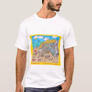Tita's Pink Seahorse Mens T shirt
