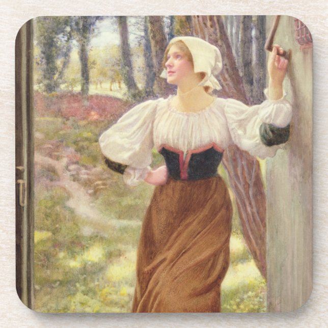 Tithe in Kind (w/c on paper) Coaster (Front)