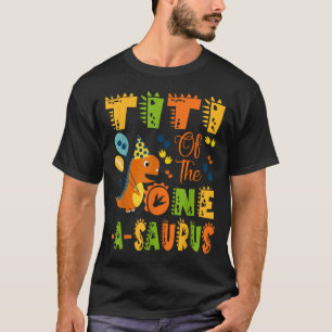 Titi Of The One-a-saurus 1st Birthday Dinosaur Par T-Shirt