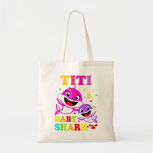 Titi Shark Titi Shark Family Mother's Day Tote Bag