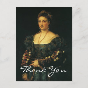 Titian's Duchess of Urbino Postcard