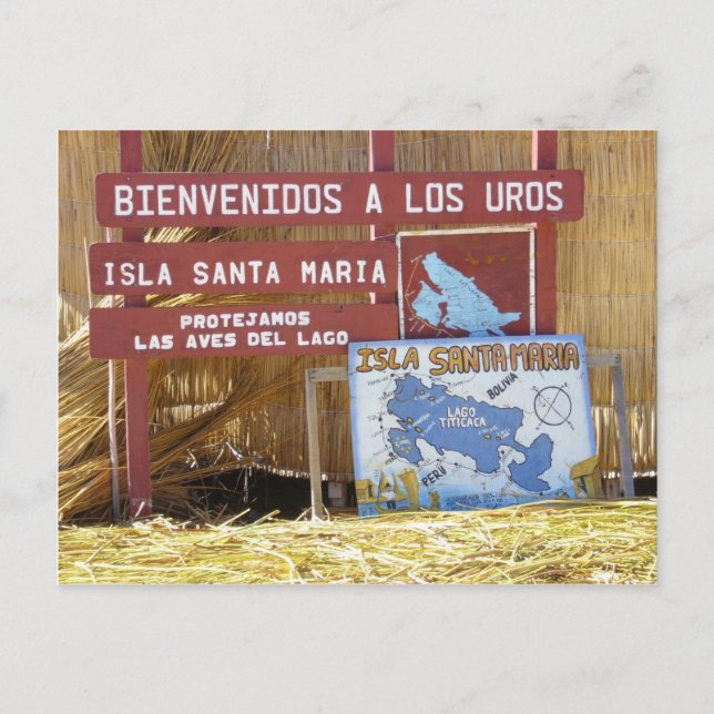 titicaca los uros postcard (Front)
