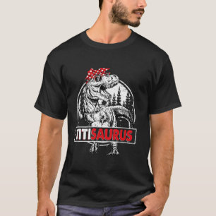 Titisaurus T rex Dinosaur Titi Saurus Mother s Day T-Shirt
