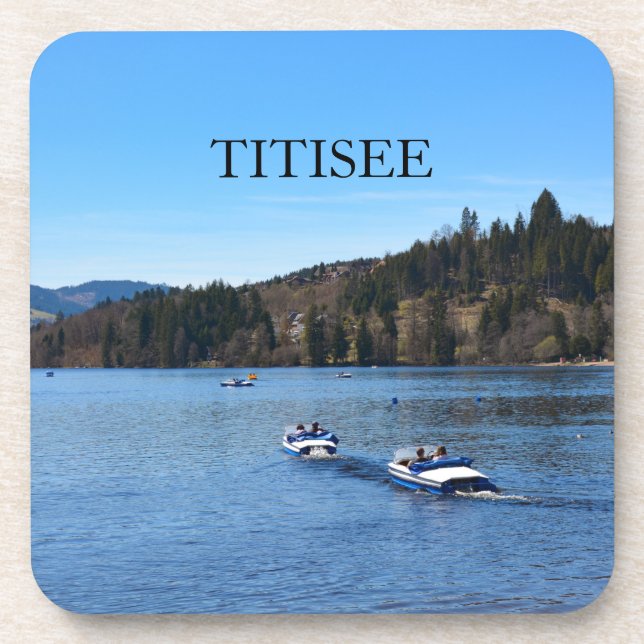 Titisee lake in the Black Forest      Coaster (Front)