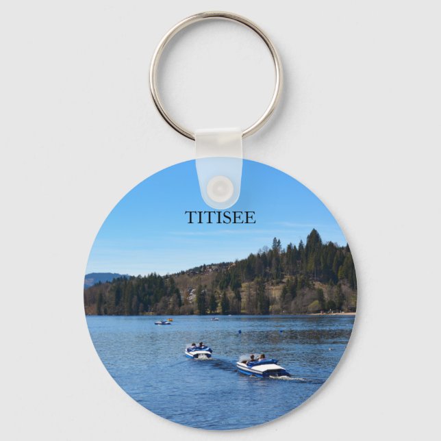 Titisee lake in the Black Forest      Key Ring (Front)