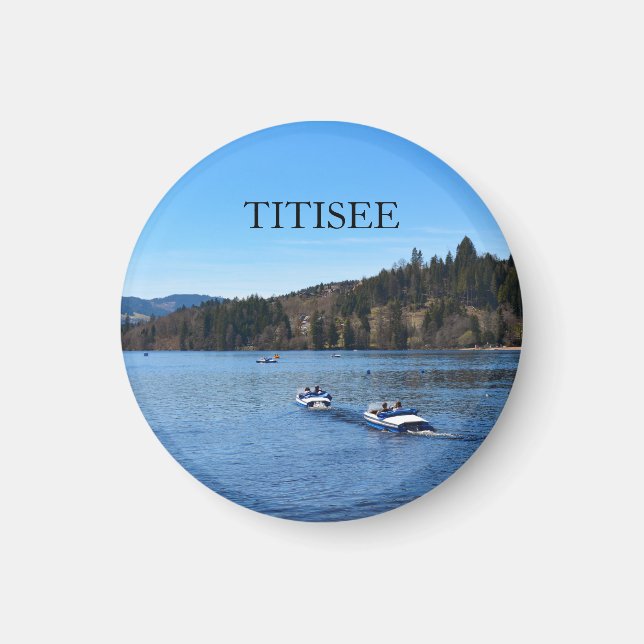 Titisee lake in the Black Forest      Magnet (Front)