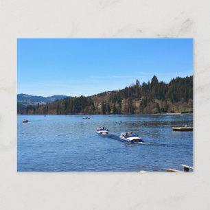 Titisee lake in the Black Forest     Postcard