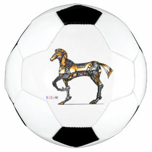 Title 00000 "Machine Horse" Football