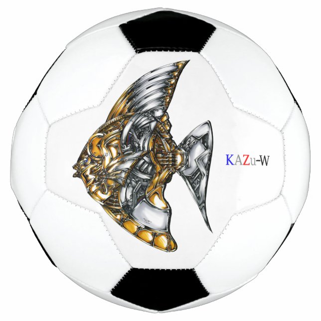 Title 00002 "Machine Fish" Football (Front)