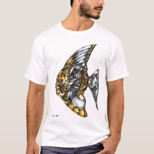 Title 00002 "Machine Fish" T-shirt