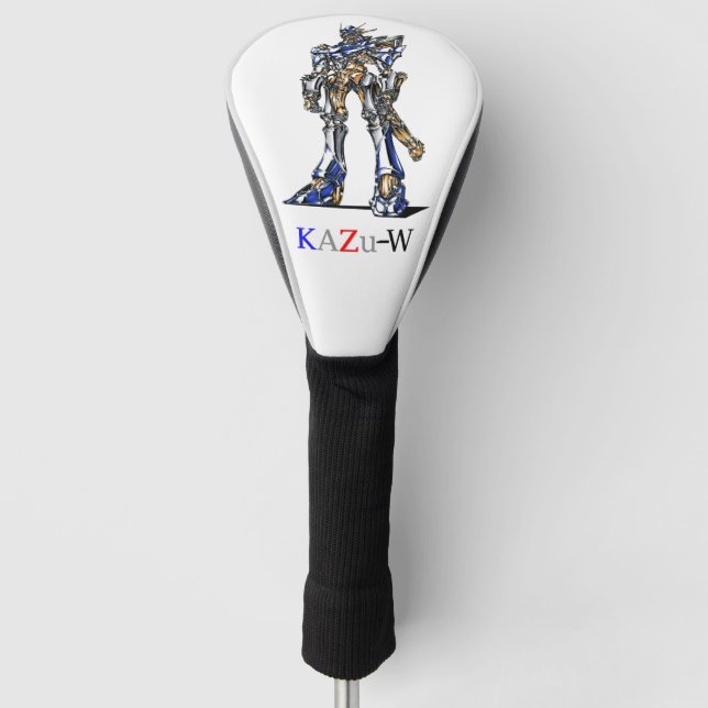 Title 00009 "Robot of Organic Details" Golf Head Cover (Front)