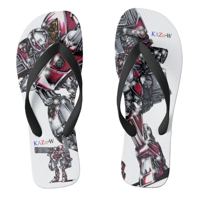 Title 00010 "High Output Particle Gun Three Series Flip Flops (Footbed)