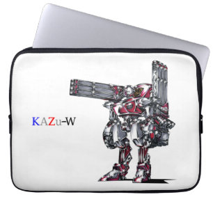 Title 00010 "High Output Particle Gun Three Series Laptop Sleeve