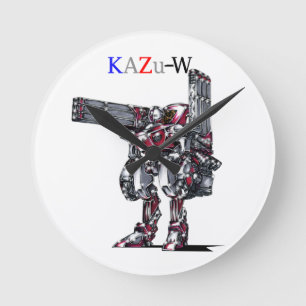 Title 00010 "High Output Particle Gun Three Series Round Clock