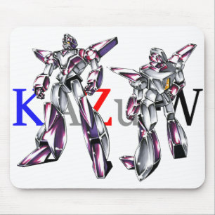 Title 00012 "Hero Robot Basic Body" Mouse Mat