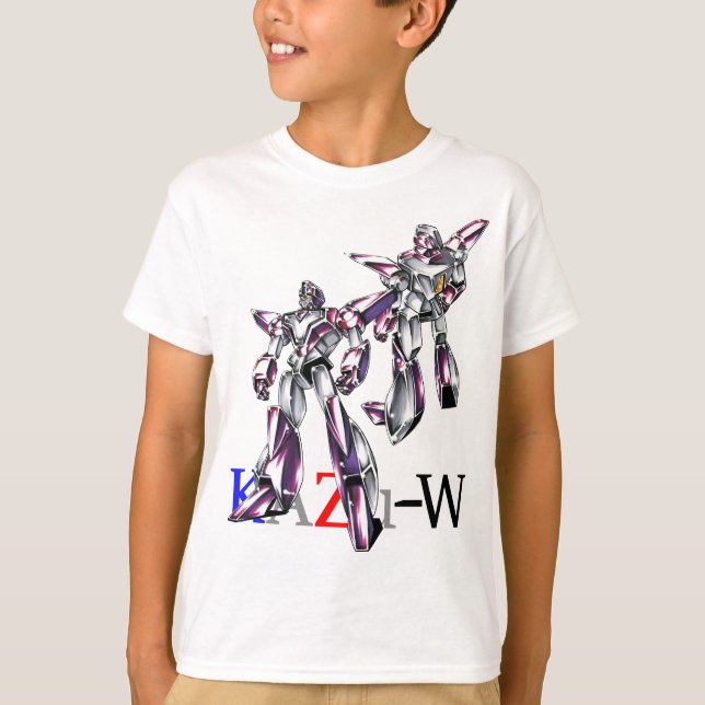 Title 00012 "Hero Robot Basic Body" T-Shirt (Front)
