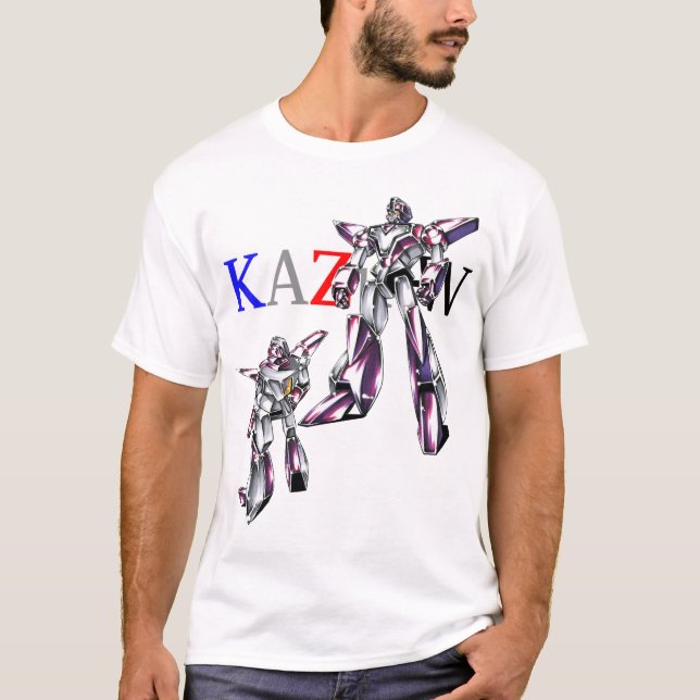 Title 00012 "Hero Robot Basic Body" T-Shirt (Front)