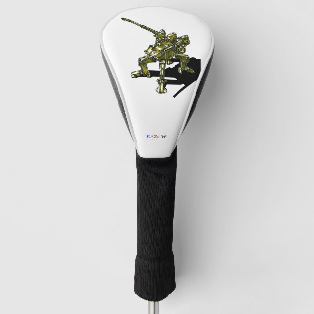 Title 00013 "Quadruped Artillery" Golf Head Cover (Front)