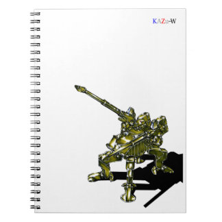 Title 00013 "Quadruped Artillery" Notebook