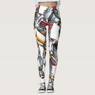 Title 00014 "The Main Character Fuselage" Leggings