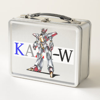 Title 00014 "The Main Character Fuselage" Metal Lunch Box