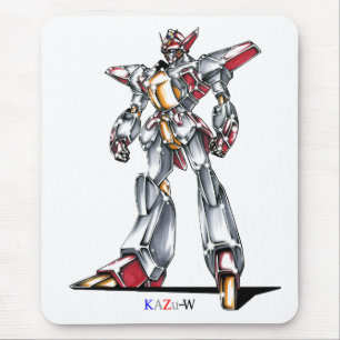 Title 00014 "The Main Character Fuselage" Mouse Mat