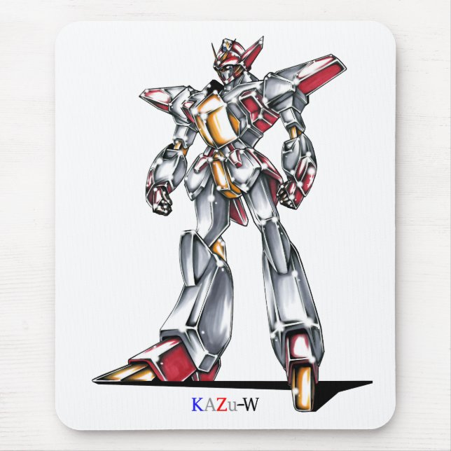 Title 00014 "The Main Character Fuselage" Mouse Mat (Front)