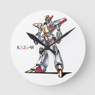 Title 00014 "The Main Character Fuselage" Round Clock