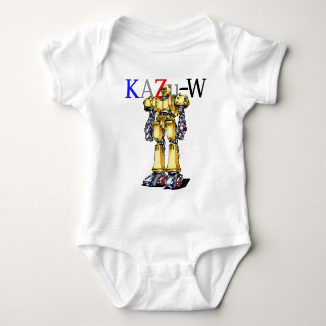 Title 00015 "Special Purpose Machine" Baby Bodysuit (Front)