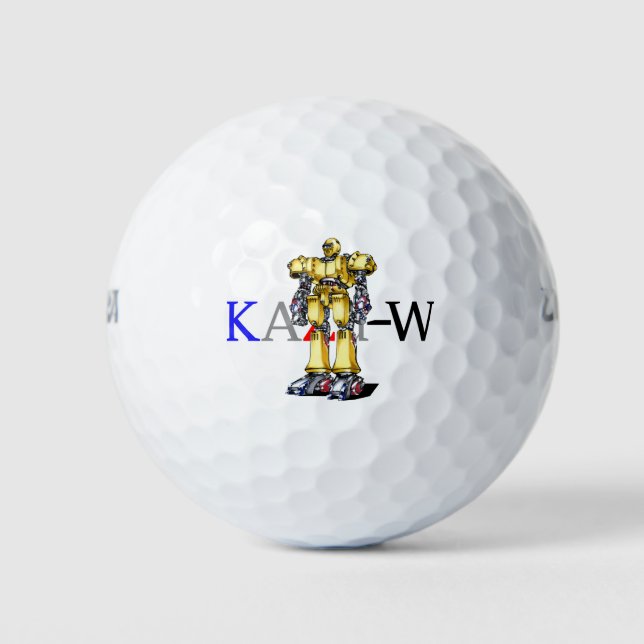 Title 00015 "Special Purpose Machine" Golf Balls (Front)