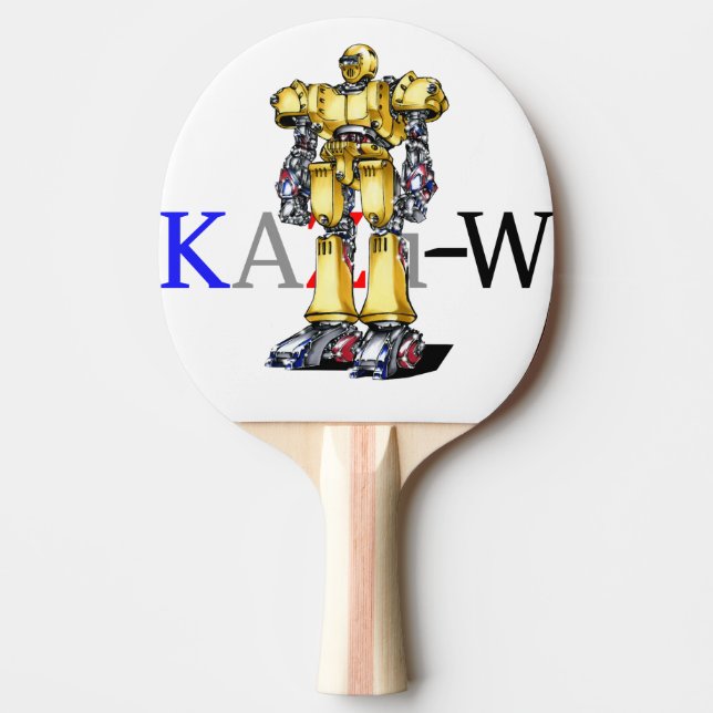 Title 00015 "Special Purpose Machine" Ping Pong Paddle (Front)